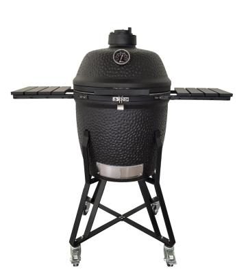 China Sand Texture Glaze Portable Kamado Grill Erosion Resistant High Speed For BBQ for sale