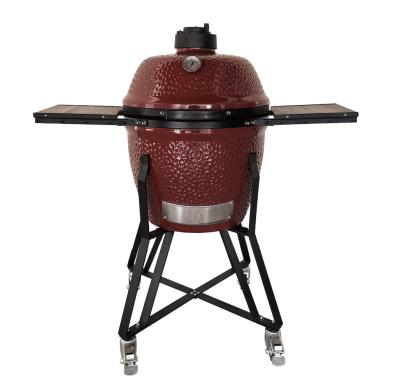 China Corrosion Proof 18 Inch Kamado Grill Fire Retardant for Safety Operation for sale