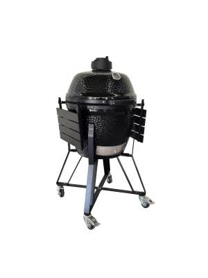 China Fuel Efficiency 20'' Kamado Grill Simple Maintenance Easy To Clean Kamado Cooking Grill for sale