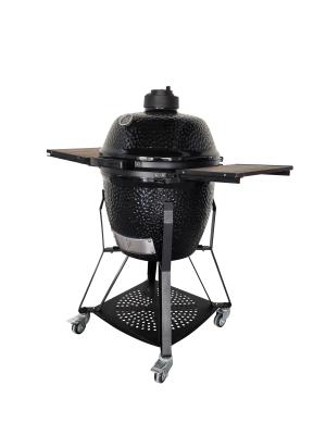 Κίνα Λεπτομερή μαύρη 20 ιντσών Kamado Grill Αντί διάβρωσης Οικολογικά φιλική για ψήσιμο και ψήσιμο προς πώληση