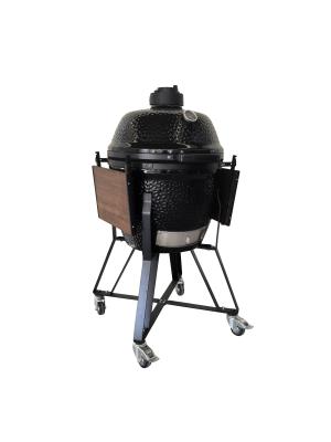 Chine Fer Moulé Vent Kamado Grill Barbecue Résistant à la rouille 22 pouces Kamado Grill à vendre