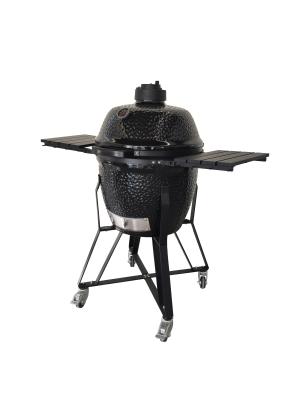 China Precise Control 22 Inch Kamado Grill Corrosion Protection Ceramic Smoker Grill for sale