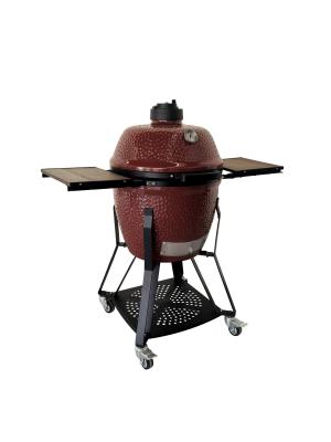 China Energy Efficiency Ceramic Kamado BBQ Easy Operation Ceramic Smoker Grill for sale