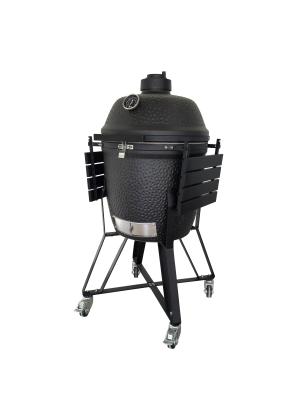 Китай Легко очищающийся Kamado BBQ 22 дюйма устойчивый нестыковочный с боковым горелкой продается