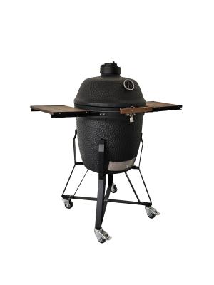 Chine Facile à installer Kamado Grill et fumeur retourné céramique BBQ œuf de qualité alimentaire à vendre