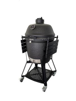 China Sand Texture Large Kamado Grill Foldable Easy Storage Precision Control for sale