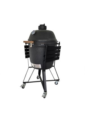 China Grote grootte 22 inch keramische roker Grill Temperatuurcontrole Makkelijk te reinigen Te koop