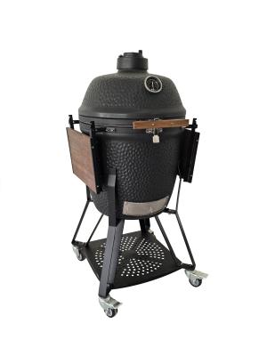 China Outdoor picknick Kamado grill en roker hoge dichtheid brandstofbesparing grote Kamado barbecue Te koop