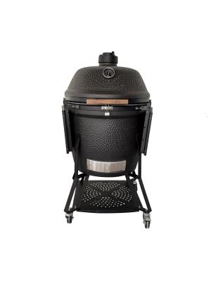 China Outdoor Cooking Ceramic Charcoal Grill Multi Function For Meats And Fish for sale