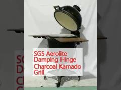 SGS Aerolite Damping Hinge Charcoal Kamado Grill