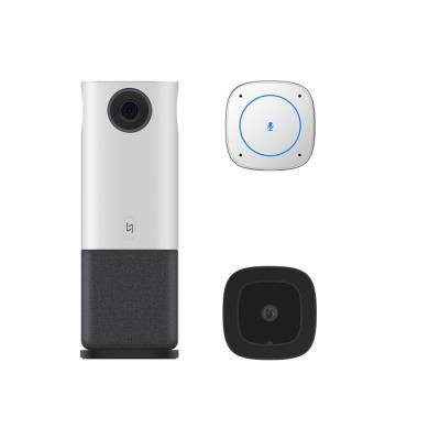 China Tongveo 3 in 1 webcam with speaker and microphone, all in one Audio& communication sytstem AI tracking conference camera CC600 for sale