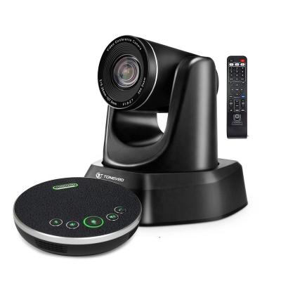 China 2.1 Pixel Tongveo Video Conference Group 20x Zoom HD 1080p PTZ Conference Camera And Mega BT USB Speakerphone for sale