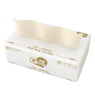 China Eco-friendly 390pcs Gio Flushable Soft Baby Bamboo Cloth 3ply Disposable Mouth And Hand Cloth for sale