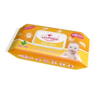 China Hot Sale Porcelain Wet Nonwoven Baby Wipes Cleaning Wipes Making Baby Wipes for sale