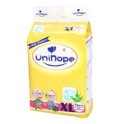 China 2021HOT Sale Printed In Africa Cotton Material Disposable Adult Diapers At Wholesale Price for sale