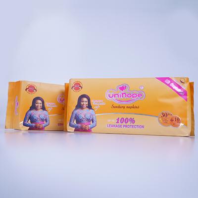 China Lady Super Absorbent Cotton Sanitary Pads With Wings OEM Sanitary Napkins For Women Care for sale