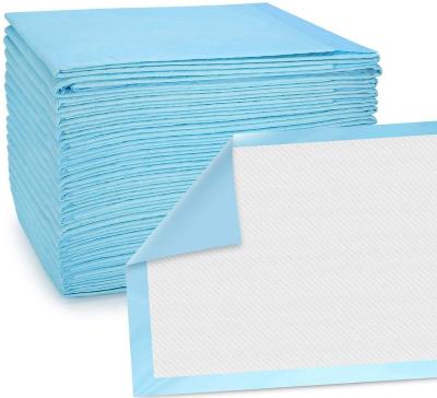 China Super Faster Adult Ultra Thin 60x90cm Premium Cotton Superdry Absorbency Plain Weave Under Pad For Hospital Protective Or Household Use for sale