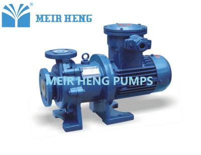 China Iron Lined Magnetic Drive Pump PFA Centrifugal Sealless For Nitric Acid for sale