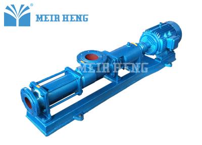 China Cast Iron Single Screw Pump Horizontal Screw Pump For Slurry Sludge Axial Flow for sale