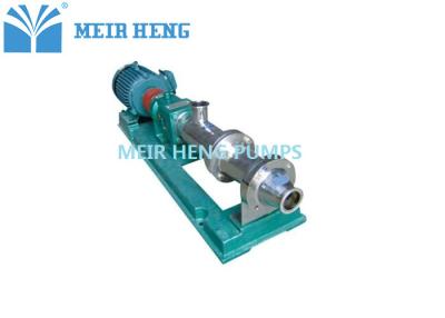 China Food Grade Single Screw Pump Environmental Protection Gear Motor Driven for sale