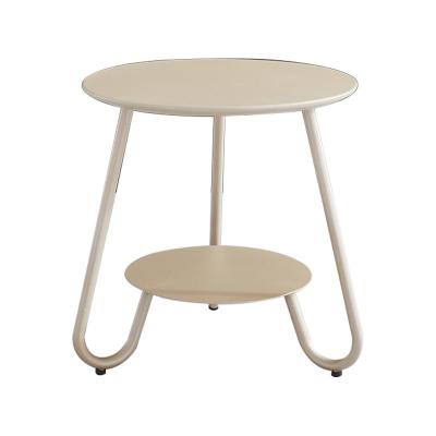 China Modern Aluminum Smart Side Table Modern Round Smart Coffee Table for sale