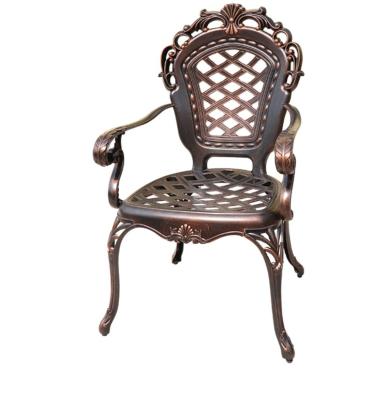 China EUROPEAN DIE-CASTING ALUMINUM OUTDOOR CHAIR for sale