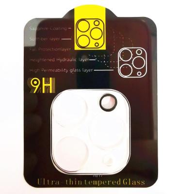 China Clear Tempered Glass Camera Lense 3D Wearable Full Coverage Camera Lens Protector For iPhone 12 Pro iPhone11 Pro Max Max Back Camera Protector CP05 for sale