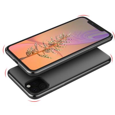 China Four Cover Shockproof Luxury Car Magnetic tpu With Built-in Magnetic Microfiber Phone Case Cover For IPHONE 11 pro MPC17 Max for sale