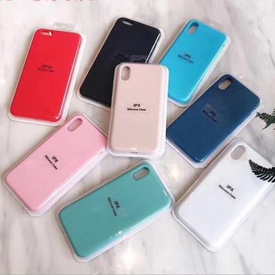 China Liquid Phone Case For iphone 6 7 8 Original Liquid Silicone Phone Case Factory MPC12 Pro 11 Max Case Plus X XS XR XS Max for sale