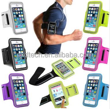 China 5.5 6.5 Inch Custom Running Sports Neoprene Water Resistant Cell Phone Armband 4.7 Phone Armband Case SRC01 for sale