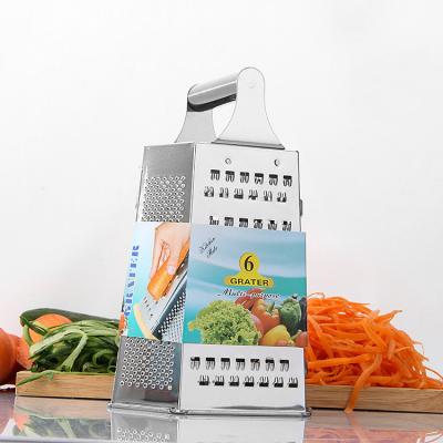 China Viable Multifunctional Hexagon Peeler Cutter Stainless Steel Vegetable Grater For Wholesaler for sale