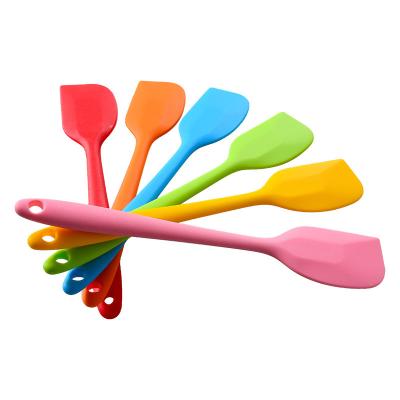 China Sustainable Heat Resistant Kitchen Utensil Set Large Silicone Spatula , Approved Food Grade Silicone Spatula for sale