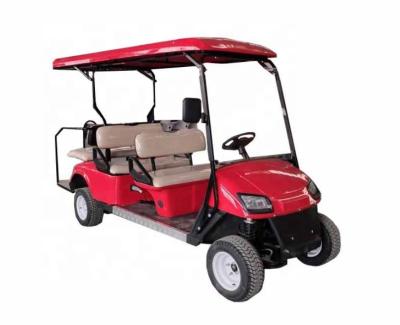 China New Model Classic Metal+Plastic Golf Carts 60V Battery Powered Electric Golf Carts for sale