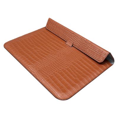 China 2021 Business PU Office Laptop Briefcase Businessman Laptop Smooth Leather Bag Sleeve For Macbook 11 13 15 inch for sale