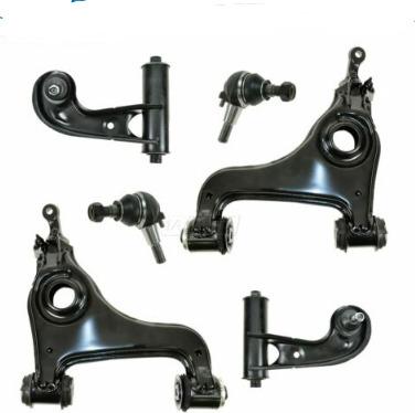 China 6 Piece Control Upper And Lower Arms With Ball Joints Kit Left Hand And RH For Mercedes Benz 2103307607 K620088 K620089 K90422 K90423 K9918 50*50*30 for sale