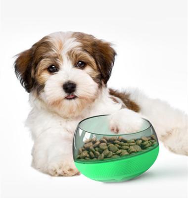 China New Stocked Puppies Slow Feeding Bowl Slow Tumbler Anti-Swallowing Feeder Pet Toy Dog Bowl for sale