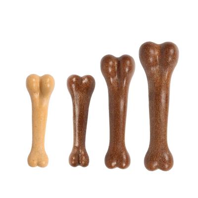 China Stuffed Strong Molar Molar Teeth Molar Flavor Simulation Beef Bone Simulation Pet Toy Dog Toy Durable Wear Resistant Bite Stick for sale