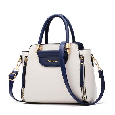 China Wholesale Waterproof Personality Ladies Atmospheric Women Bag Fashion Handbag Large Capacity Singer Shoulder Messenger Color Matching Bags for sale