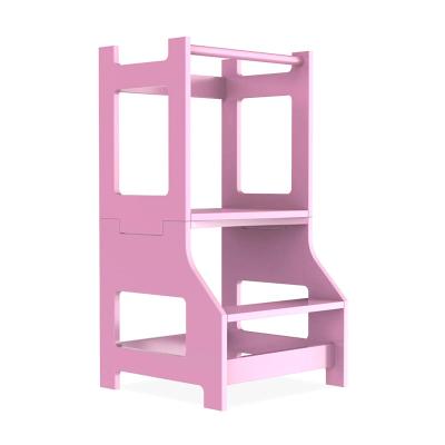 China High Quality (Height)Adjustable Custom Pink Folding Office Step Stool For Kids for sale