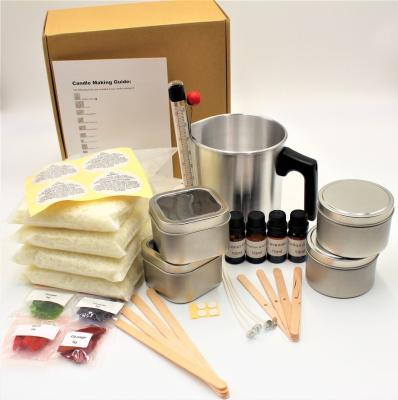 China 2022 High Quality Customized Scented Soy Wax DIY Craft Candle Making Kit Birthday Gift for sale