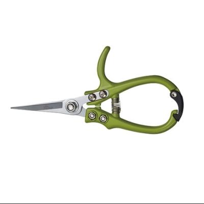 China Anti-Slip Handle (PC-204A) 165mm Small Gardening Apple Grape Shears Scissors for sale