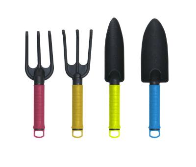 China Modern Plastic 4pc Trowel and Forking Small Garden DIY Tools Tool Kit for sale