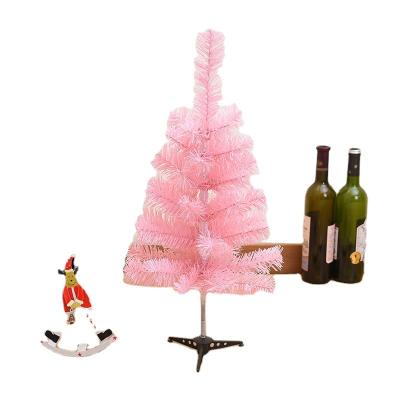 China PVC Manufacturer Wholesale 0.6/1.2/1.5/1.8 Meter Pink Christmas Tree PVC for sale