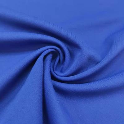 China Memory Fashion In China 92%Poly 8%Span Full Twist Roma Fabric For Garment for sale