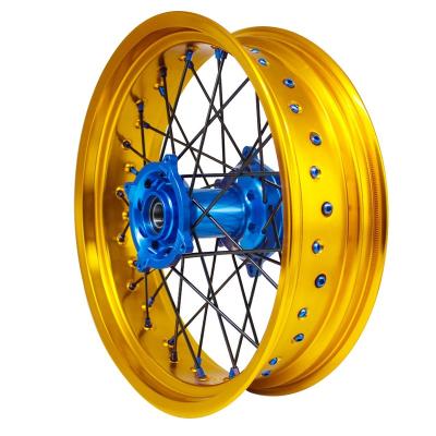 China 7116 Aluminum Alloy Motorcycle Sport Racing Wheels Rims Dirt Bike Motorcycle Wheels Rim For Suzuki for sale