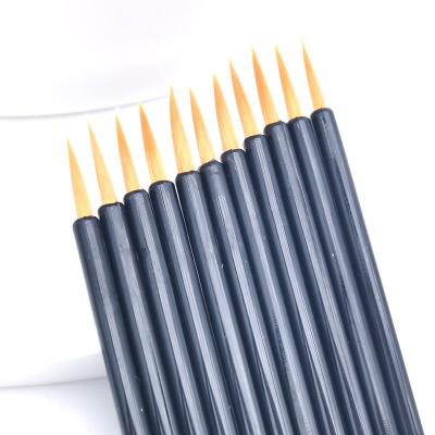 China Smudge Brush Factory Direct Sales Disposable Eyeliner Brush Lip Liner Brush Magic Wand Applicator for sale