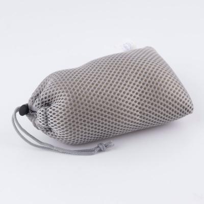 China Eco - Friendly Heavy Duty Mesh Drawstring Bag Sport Equipment Storage Bag For Storage Shopping Or Laundry for sale