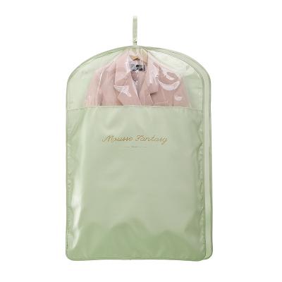 China Recyclable Clothes Cover Travel Suit Dress Cover Durable Breathable Nonwoven Garment Bag for sale