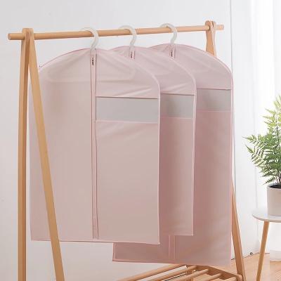 China New Designed Foldable Cloth Cover Garment Suit Bag Suit Clothes Garment Dust Cover For Household Use for sale