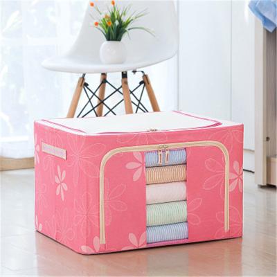 China BILLION Viable - 001: Wholesale Yiwu MuJia 600D Waterproof Oxford Cloth Storage Box, Beautiful Storage Box, Foldable Cloth Storage Box for sale